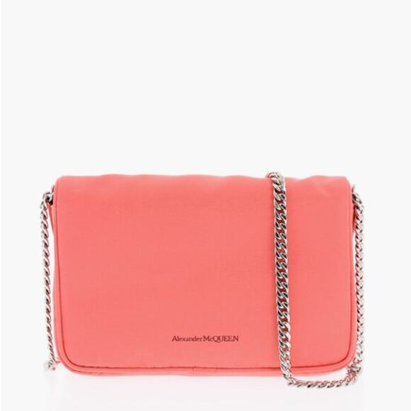 Alexander McQueen Skull-embellished small recycled-nylon cross-body bag - Picture 2 of 7